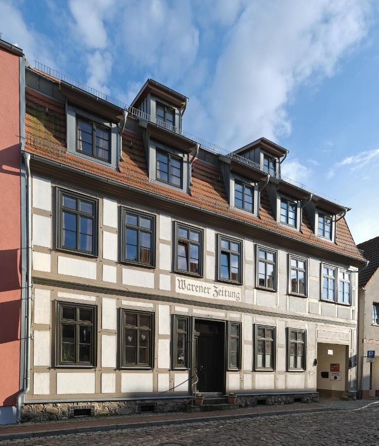 Hotel Waren-Alte Warener Zeitung Exterior photo