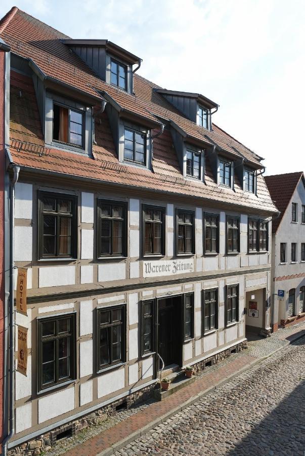 Hotel Waren-Alte Warener Zeitung Exterior photo